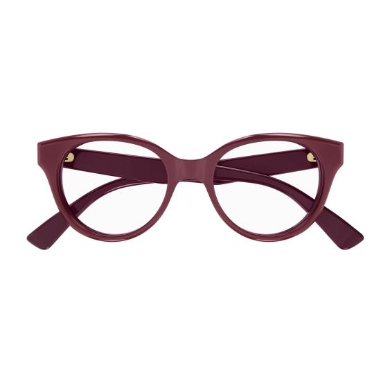 25FW 구찌 선글라스 GG1590O 006 BURGUNDY BURGUNDY TRANSPARENT