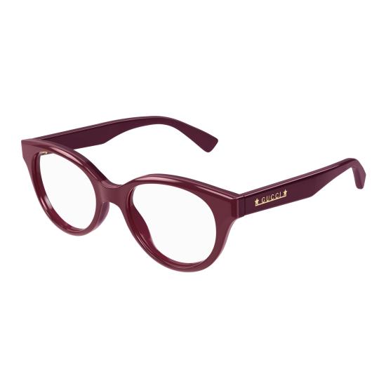 25FW 구찌 선글라스 GG1590O 006 BURGUNDY BURGUNDY TRANSPARENT - GUCCI