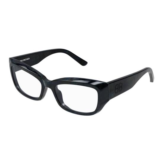 25FW 발렌시아가 안경 BB0399O 003 BLACK BLACK TRANSPARENT - BALENCIAGA