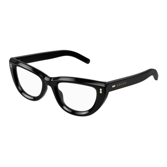 25FW 구찌 선글라스 GG1521O 001 BLACK BLACK TRANSPARENT - GUCCI