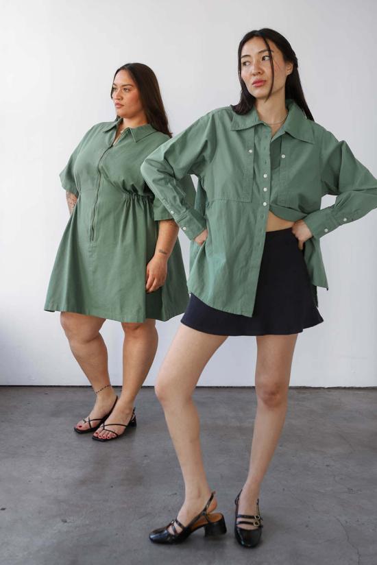  Noble 셔츠 노블 칼라 셔츠 씨 글래스 - NOBLE