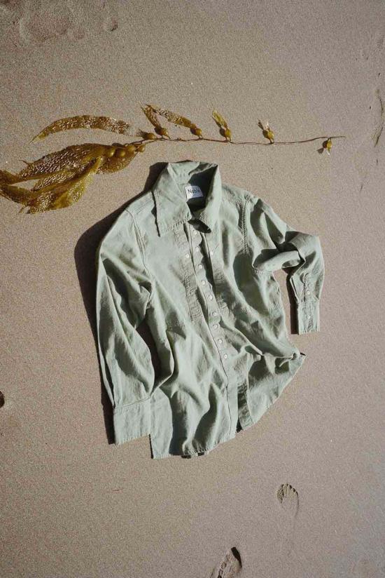  Noble 셔츠 노블 칼라 셔츠 씨 글래스 - NOBLE