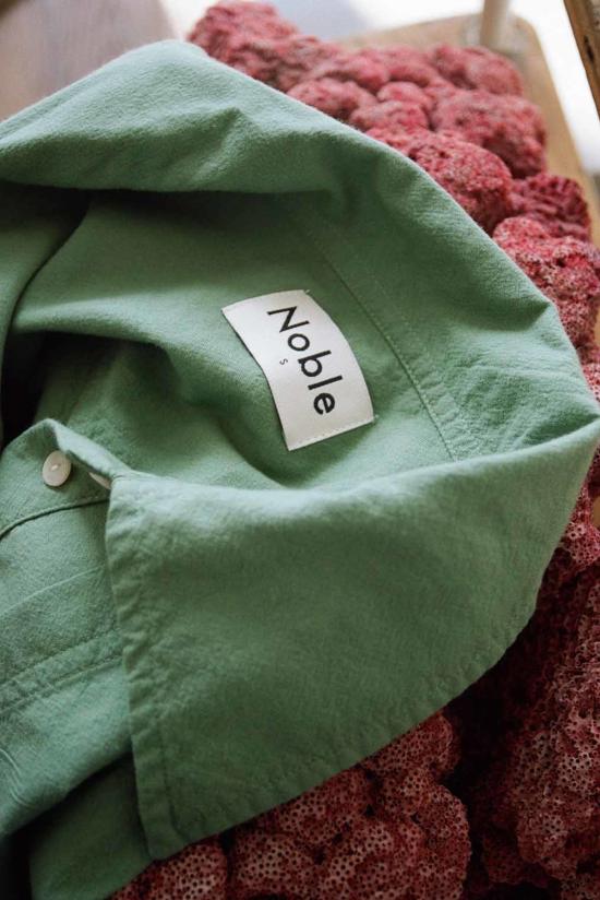  Noble 셔츠 노블 칼라 셔츠 씨 글래스 - NOBLE