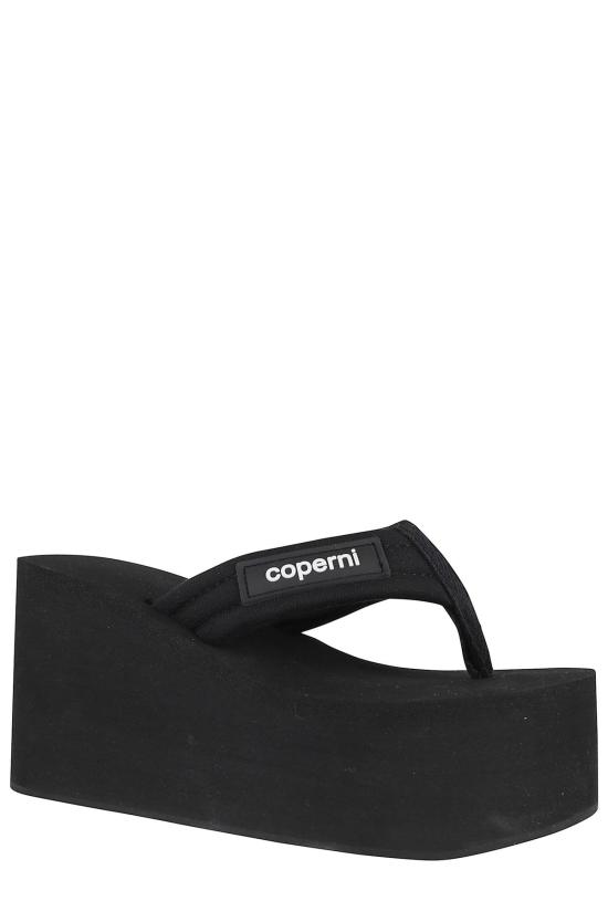  코페르니 샌들 웨지  블랙 - COPERNI