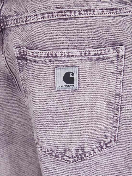26SS 칼하트 WIP 숏팬츠 I036530 3J15F Cozy Purple Chalk Wash - CARHARTT WIP