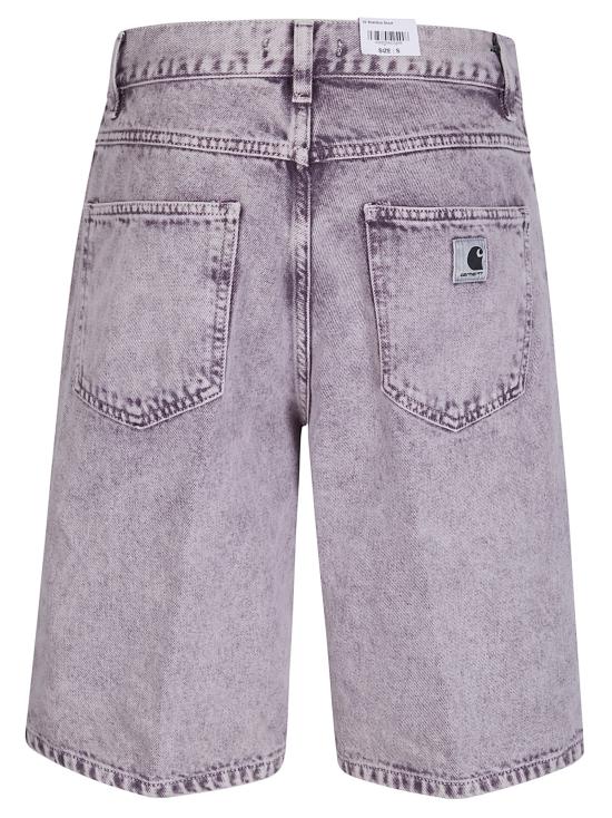 26SS 칼하트 WIP 숏팬츠 I036530 3J15F Cozy Purple Chalk Wash - CARHARTT WIP