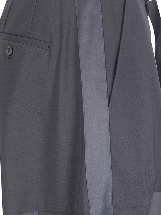 26SS 사카이 스트레이트 팬츠 2608431 001 BLACK - SACAI