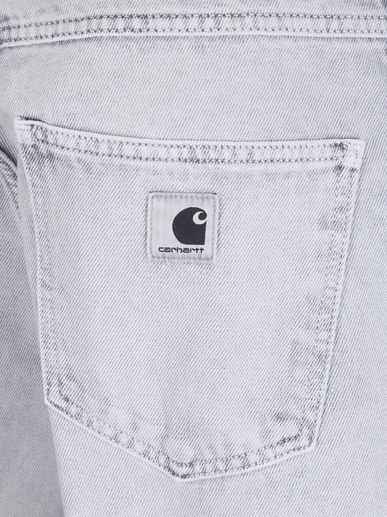 26SS 칼하트 WIP 숏팬츠 I036530 895F BLACK CHALK WASH - CARHARTT WIP