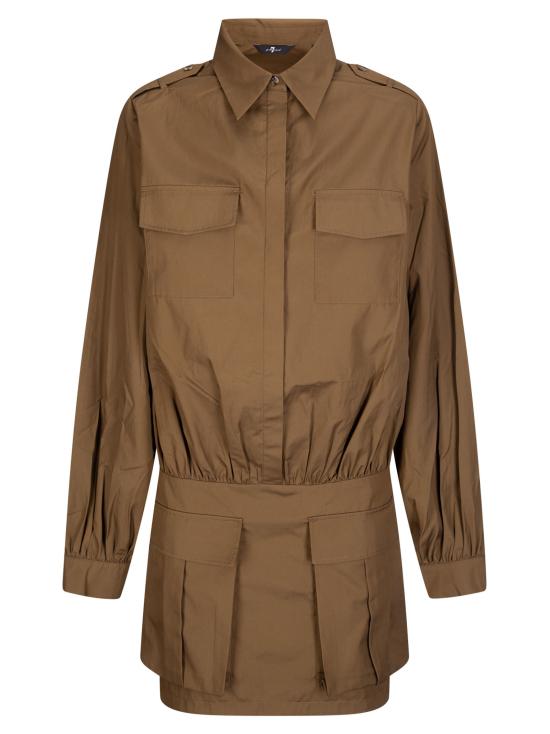 26SS 세븐포올맨카인드 숏 원피스 7N9T0G77 3HJ TOFFEE