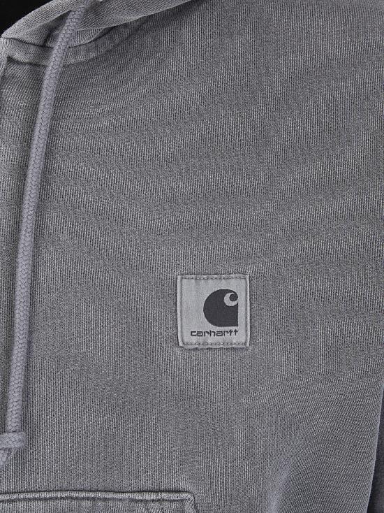 26SS 칼하트 WIP 후디드 넬슨 자켓 가먼트 다이드 I033830 89GD Black Garment Dyed - CARHARTT WIP