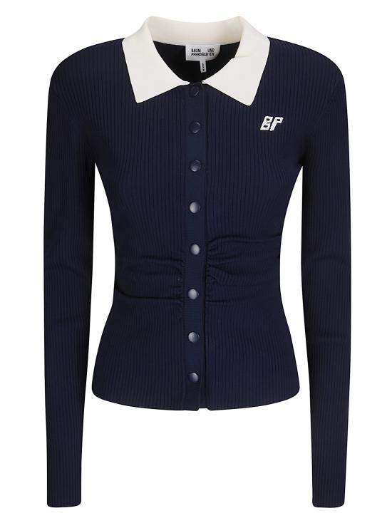 26SS 바움 운드 페르드가르텐 폴로 티셔츠 24769 C7821 Baritone Blue