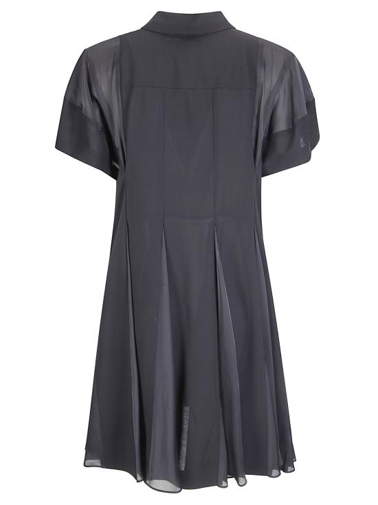 26SS 사카이 미디 원피스 2608427 001 BLACK - SACAI