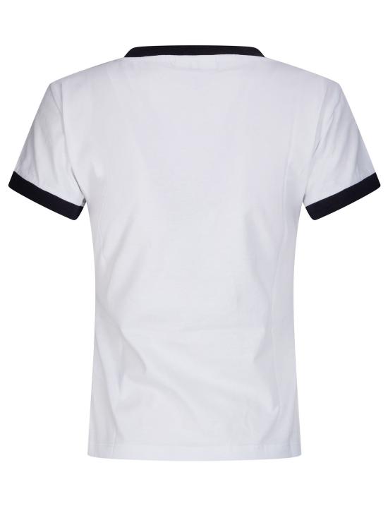 26SS 가니 키티 크롭 티셔츠 A1050030 151 Bright White - GANNI