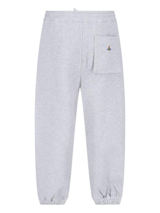  비비안웨스트우드 트레이닝/조거 팬츠 비비안 웨스트우드 이비자 트랙  그레이 - VIVIENNE WESTWOOD