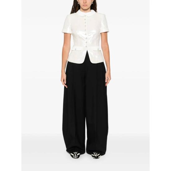  셀프 포트레이트 블라우스 탑  화이트 - SELF PORTRAIT