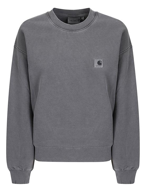 26SS 칼하트 WIP 넬슨 스웨트셔츠 I029537 89GD Black Garment Dyed