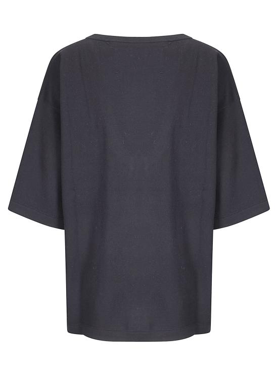 26SS 익스트림캐시미어 반팔 티셔츠 40617411TU05 RAVEN - EXTREME CASHMERE