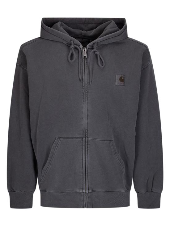 26SS 칼하트 WIP 후드 넬슨 자켓 I033064 89GD Black Garment Dyed