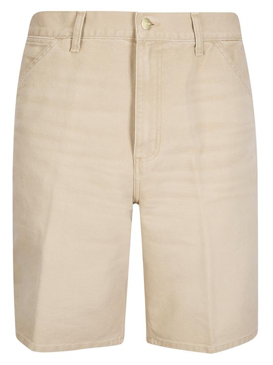 26SS 칼하트 WIP 싱글 니 쇼츠 I034797 07E4O DUSTY H BROWN