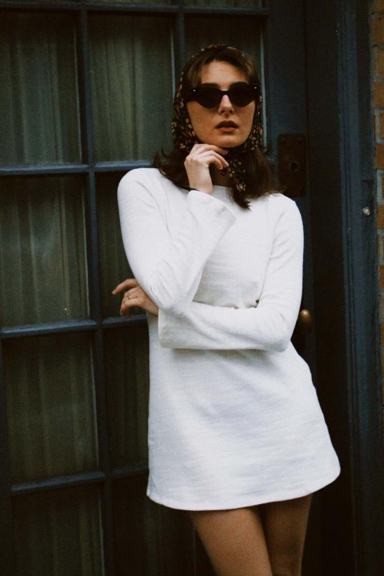  Cloak & Dagger 숏 원피스 클록 앤 대거 바르도 미니 드레스 블랑쉬 - OTHER BRANDS