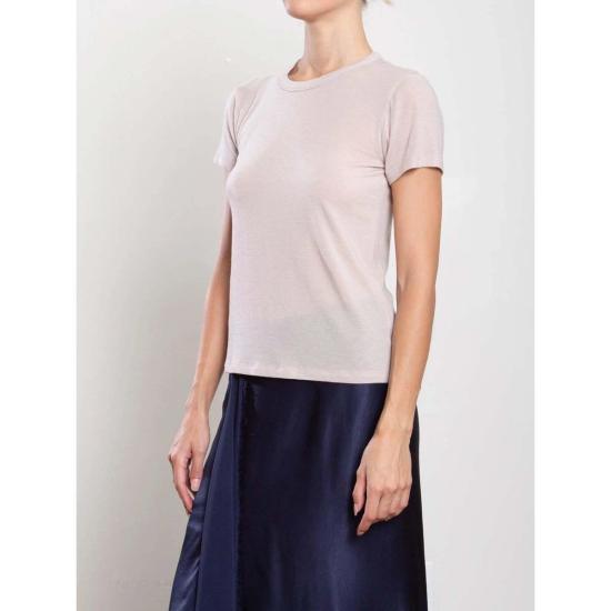  Pharaoh 반팔 티셔츠 파라오 헤이즐 티셔츠 캐시미어 저지 탑 누드 - OTHER BRANDS