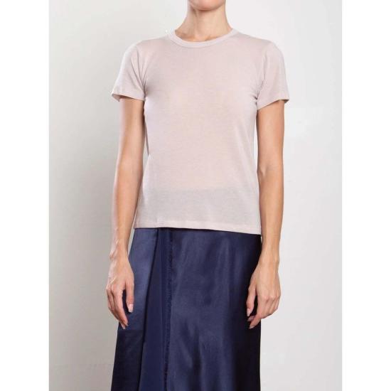  Pharaoh 반팔 티셔츠 파라오 헤이즐 티셔츠 캐시미어 저지 탑 누드