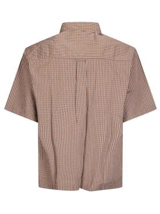 26SS 칼하트 WIP 숏슬리브 그로프 셔츠 I036191 3JNXX HAMILTON BROWN - CARHARTT WIP