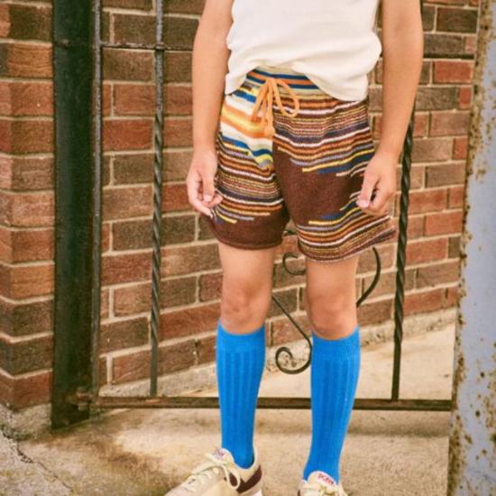  [키즈] 미샤 앤 퍼프 쇼츠/버뮤다 키즈 미샤 & 퍼프 복서 쇼츠 콜라 태피스트리 - MISHA & PUFF