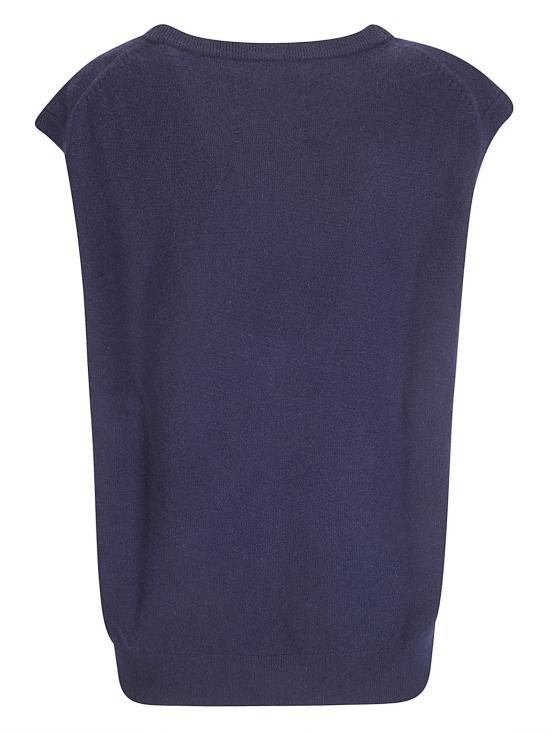 26SS 익스트림캐시미어 반팔 티셔츠 42300101TU05 NAVY - EXTREME CASHMERE