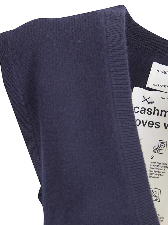 26SS 익스트림캐시미어 반팔 티셔츠 42300101TU05 NAVY - EXTREME CASHMERE