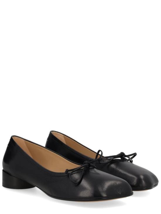  MM6 메종마르지엘라 플랫 슈즈 MM6 메종 마르지엘라 발레리나 해부학적 발가락  블랙 - MM6 MAISON MARGIELA