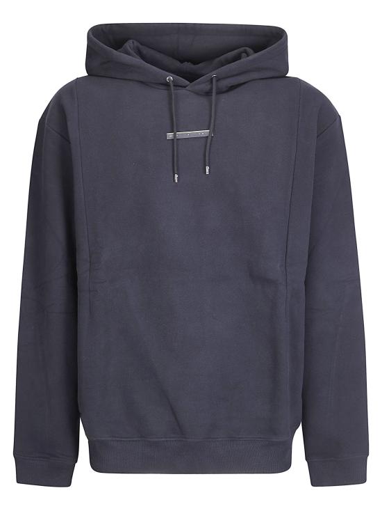 26SS 엘리엇에밀 후드 티셔츠 M08077 BLK01 BLACK