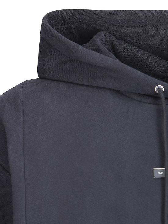 26SS 엘리엇에밀 후드 티셔츠 M08077 BLK01 BLACK - HELIOT EMIL