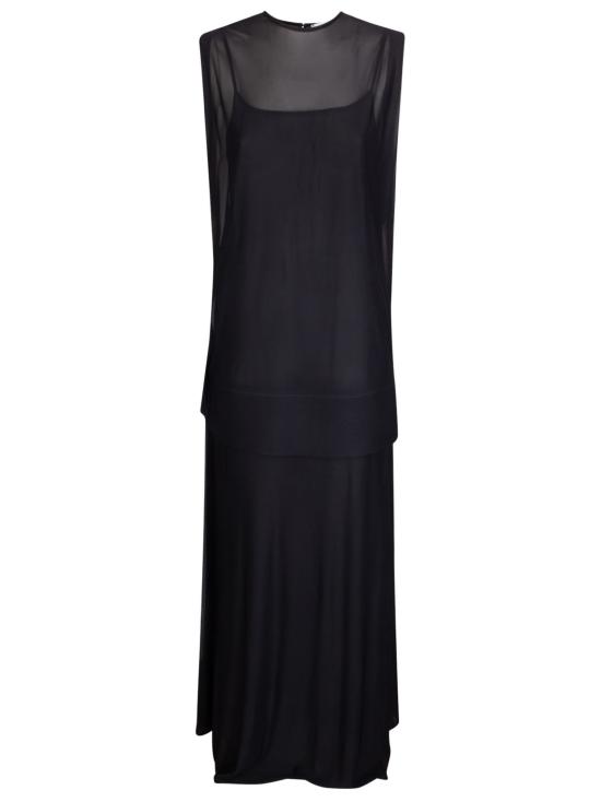 26SS 스포트막스 롱 원피스 2612631013600 004 BLACK