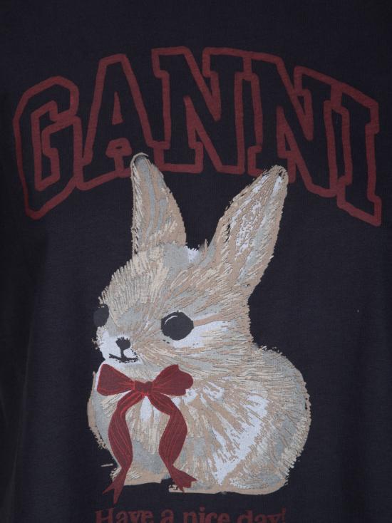 26SS 가니 버니 티셔츠 A1050061 252 PHANTOM - GANNI