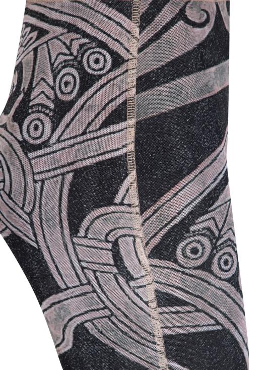 26SS 오토링거 스트레이트 팬츠 10120050109 PRIBLK Tree of Life - OTTOLINGER