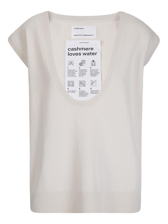 26SS 익스트림캐시미어 반팔 티셔츠 42321301TU05 BONE