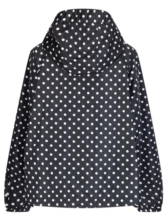 26SS 가니 도트 프린트 나일론 자켓 A1010085 099 Black - GANNI