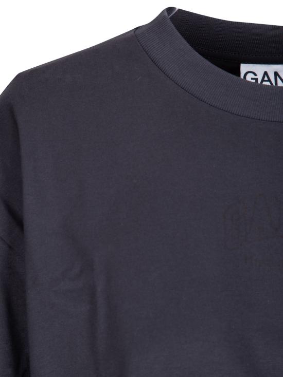 26SS 가니 반팔 티셔츠 A1050068 252 PHANTOM - GANNI