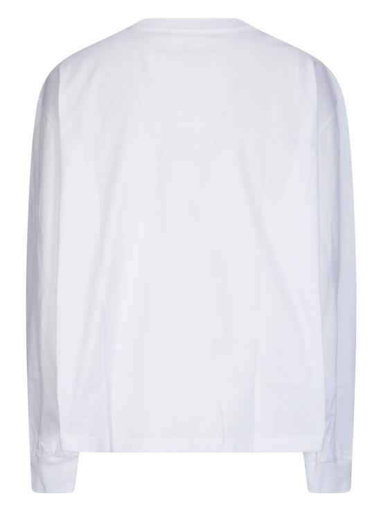 26SS 가니 롱슬리브 프루트 티셔츠 A1050059 151 Bright White - GANNI