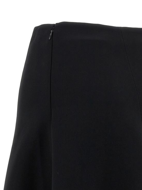  자크뮈스 미디 스커트 라 주프 트라이앵글 스커트 블랙 - JACQUEMUS