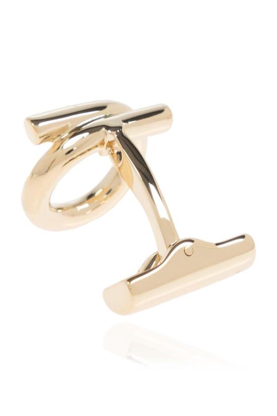  살바토레 페라가모 커프스 링크/타이 홀더 페라가모 간치니 커프링크스 골드 - SALVATORE FERRAGAMO