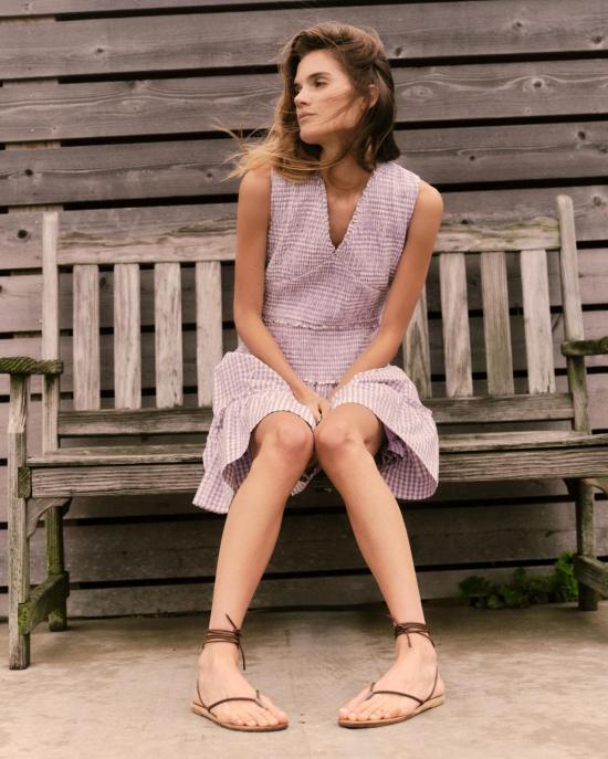  Cartolina 숏 원피스 카톨리나 레트 미니 드레스 위스테리아 - OTHER BRANDS