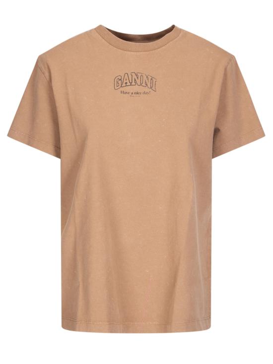 26SS 가니 반팔 티셔츠 A1050158 03P Coca Mocha