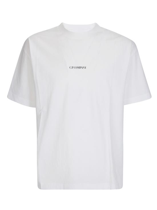 26SS 씨피 컴퍼니 반팔 티셔츠 20CMTS087A005100W 103 GAUZE WHITE