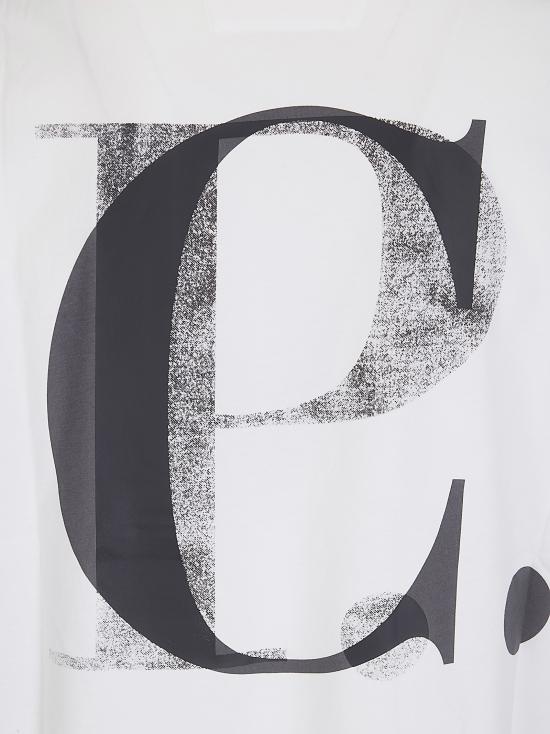 26SS 씨피 컴퍼니 반팔 티셔츠 20CMTS087A005100W 103 GAUZE WHITE - C.P. COMPANY