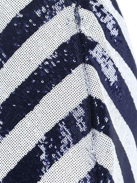  랄프 로렌 미디 스커트 스팽글  블루 - RALPH LAUREN