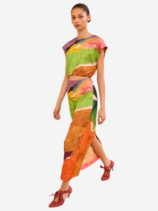  울라 존슨 블라우스 지젤라 탑 네이처는 진공을 혐오한다 - ULLA JOHNSON