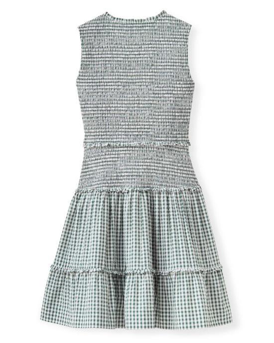  카르톨리나 숏 원피스 레트 미니 드레스 모스 - CARTOLINA