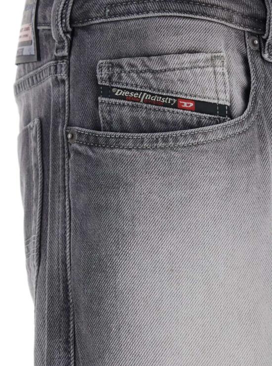  디젤 데님 팬츠 파이브 포켓 워싱 진 그레이 - DIESEL